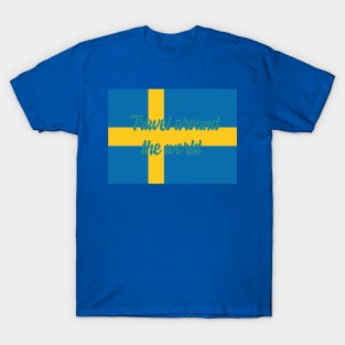 Travel Around the World - Sweden T-Shirt